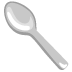 Spoon emoji on Google