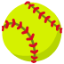 Softbal-emoji op Google