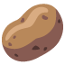 Potato emoji on Google