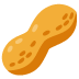Emoji Cacahuetes en Google