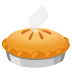 Pie emoji on Google