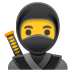 Emoji Ninja pada Google