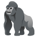 Gorilla-Emoji auf Google