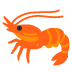 Emoji Udang pada Google