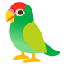 Google üzerinde Papağan emojisi