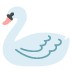 Emoji Swan pada Google