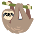Sloth emoji on Google