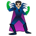 Emoji Supercattivo uomo: carnagione chiara su Google