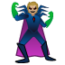 Supervillain: Medium-Light Skin Tone emoji on Google