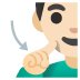 Emoji Lelaki pekak: ton kulit cerah pada Google