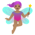 Emoji Fata donna: carnagione olivastra su Google