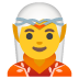 Emoji Elfe sur Google