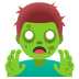 Emoji Zombie uomo su Google