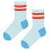 Socks emoji on Google