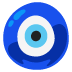 Emoji Azimat nazar pada Google