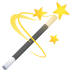 อีโมจิ ไม้กายสิทธิ์ บน Google