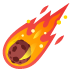 Meteor-Emoji auf Google