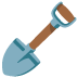 Shovel emoji on Google