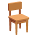 Chair emoji on Google