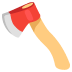 Axt-Emoji auf Google