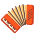 Emoji Akordion pada Google