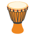 Afrikanische Trommel-Emoji auf Google