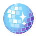 Discokugel-Emoji auf Google