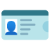 Ausweis-Emoji auf Google