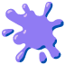 Google での 飛び散ったペンキ 絵文字