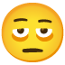 Face with Bags Under Eyes emoji on Google