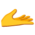 Emoji Tapak tangan ke atas pada Google