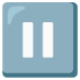 Pause Button emoji on Google