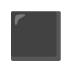 Black Medium Square emoji on Google