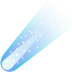 Komet-Emoji auf Google