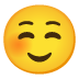 Emoji Rosto sorridente no Google