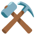 Hammer and Pick emoji on Google