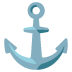 Anker-Emoji auf Google