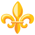 Emoji Giglio araldico su Google