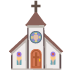 Google üzerinde Kilise emojisi