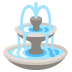 Fountain emoji on Google