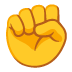 Emoji Pugno su Google