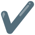 Kräftiges Häkchen-Emoji auf Google