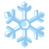 Schneeflocke-Emoji auf Google