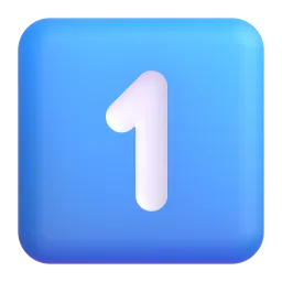 إيموجي مفتاح: 1 على Microsoft