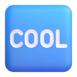 COOL Button emoji on Microsoft