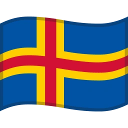 Åland Islands Flag emoji on Microsoft