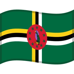 Dominica Flag emoji on Microsoft