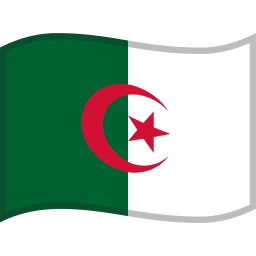 Algeria Flag emoji on Microsoft