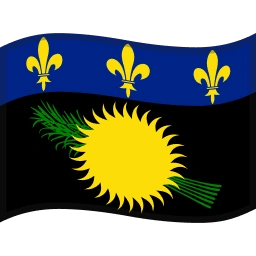 Flagge: Guadeloupe-Emoji auf Microsoft