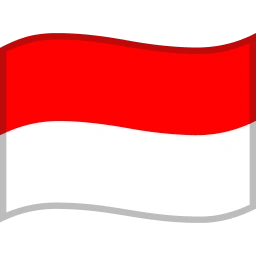 Indonesia Flag emoji on Microsoft